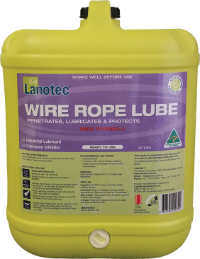 LANOTEC HEAVY DUTY WIRE ROPE LUBE - 20 LITRE CUBE 